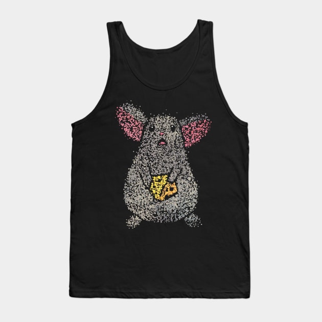 Mouse Lover Cheese Lover Cheese Love House Mouse Tank Top by Kater Karl